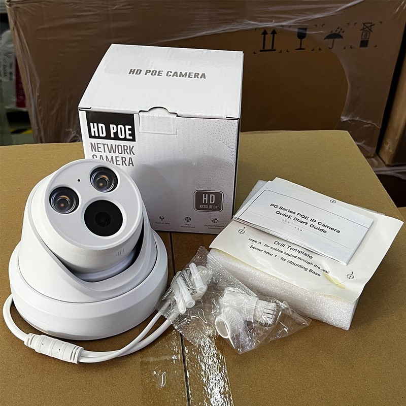6 pack Vikylin 4K 8MP POE Security IP Camera Full Color no Subscription Outdoor gallery
