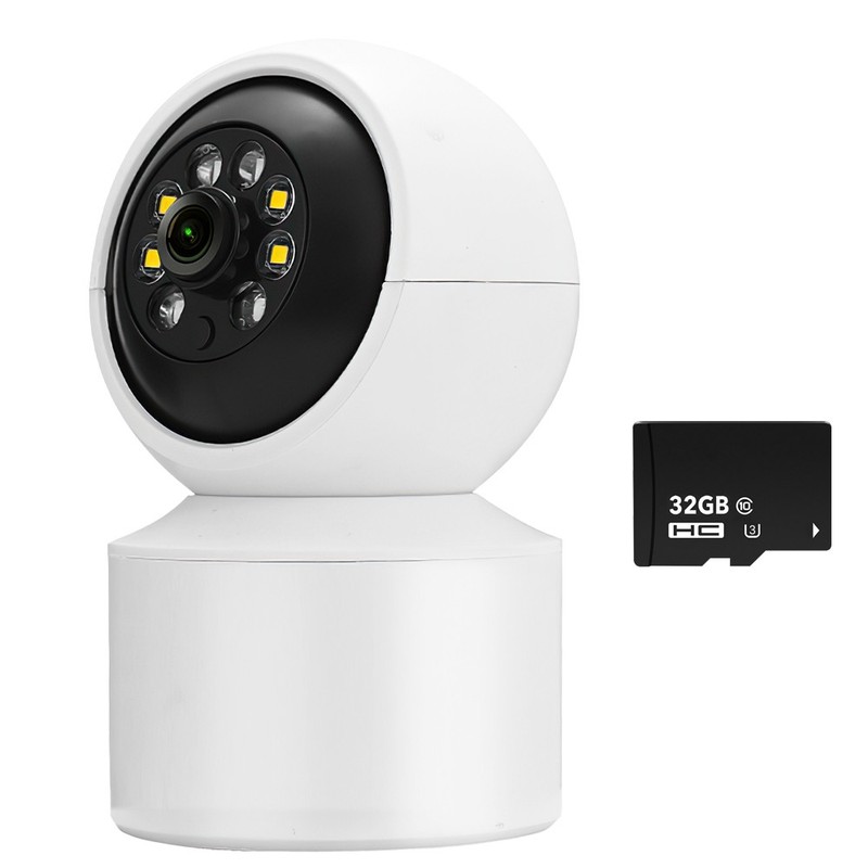 Indoor Security Camera Motion Detection Night Vision Pet/Baby Surveillance Cam