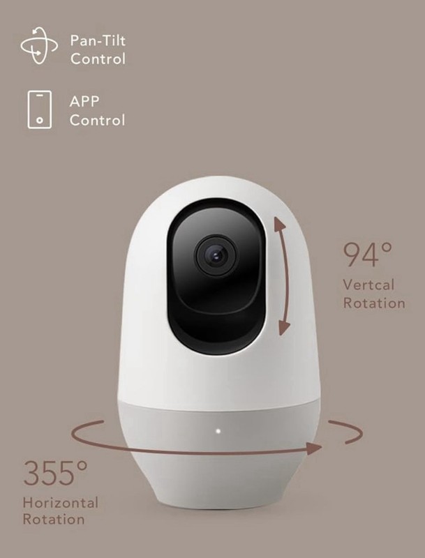 NOOIE 360 Degree Cam 2 Wireless Security Camera 1080P IPC100 NEW IN BOX!!! gallery