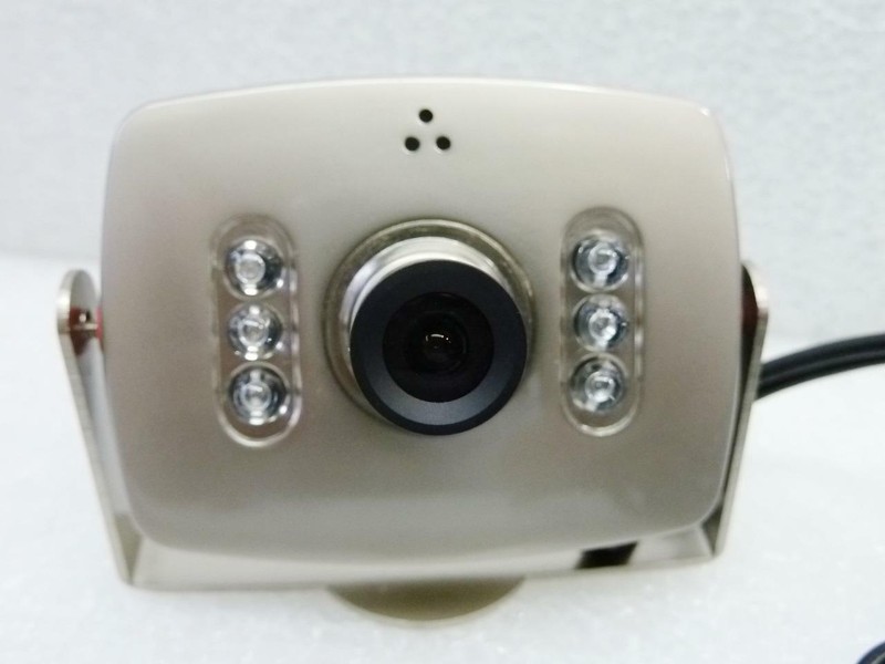 Small Metal Infrared Wired Night Vision Surveillance Camera