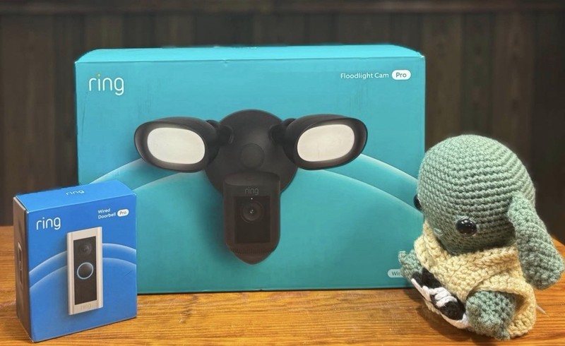💡Ring Video Doorbell Pro 2 with Floodlight Cam Pro Wired💡