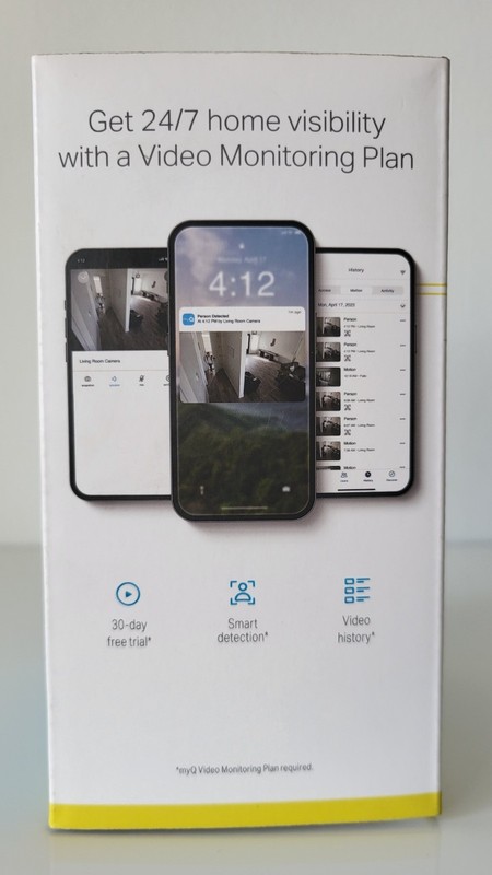 📹 Chamberlain myQ Smart Indoor Home Security Camera 1080p White NEW gallery