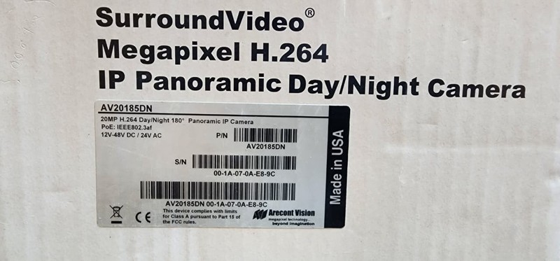 Arecont Vision AV20185DN 20MP Panoramic Camera gallery