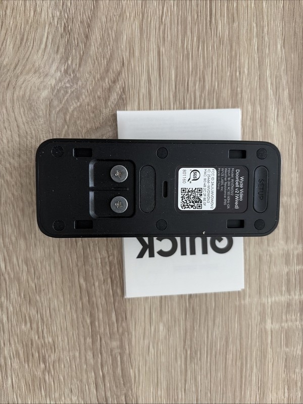 Wyze Video Doorbell v2 Wired 2K HD Cam 2-Way Audio Night Vision Smart Home gallery
