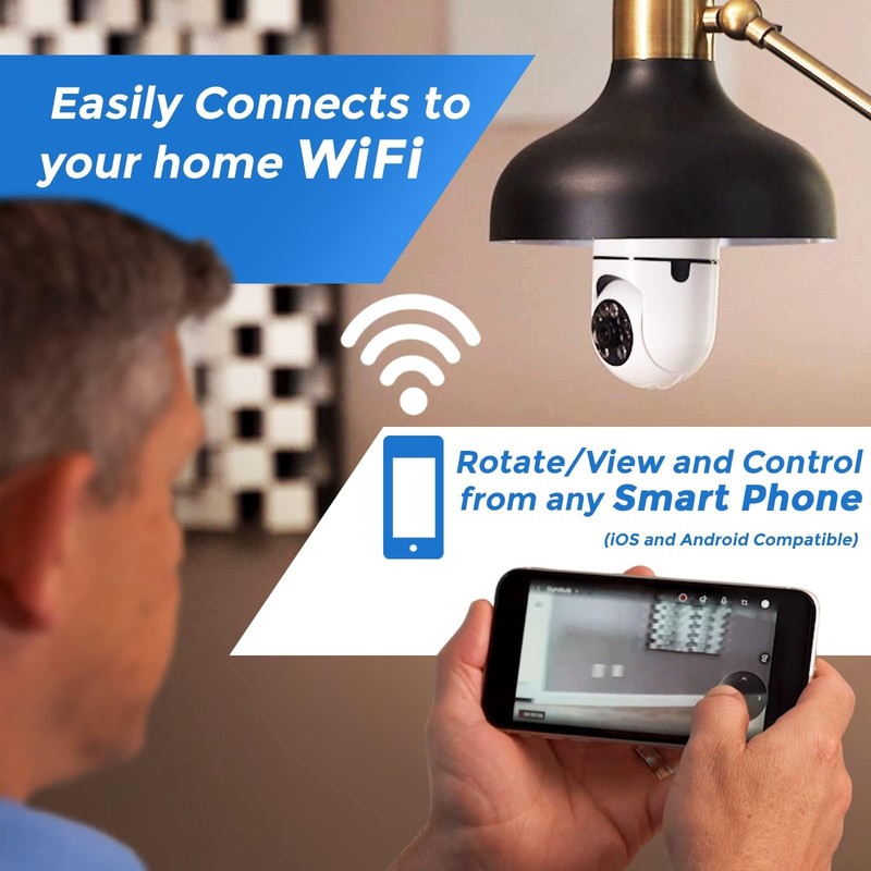 Security Camera, Two Way Talk 1080P HD Video WiFi Smart Camera, Indoor Outdoo... gallery