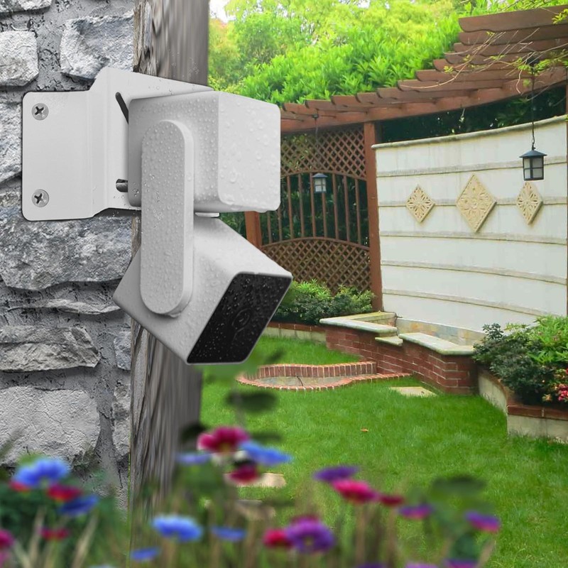 Metal Corner Mount for eufy soloCam s340 270° Wide View Exterior Wall Bracket gallery