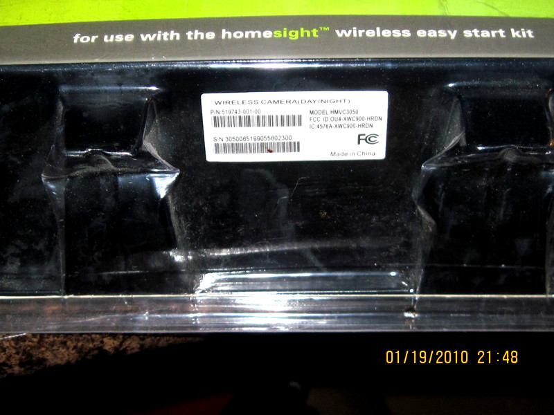 NEW Motorola HMVC3050 Homesight Wireless DAY / NIGHT Camera For Homesight System gallery