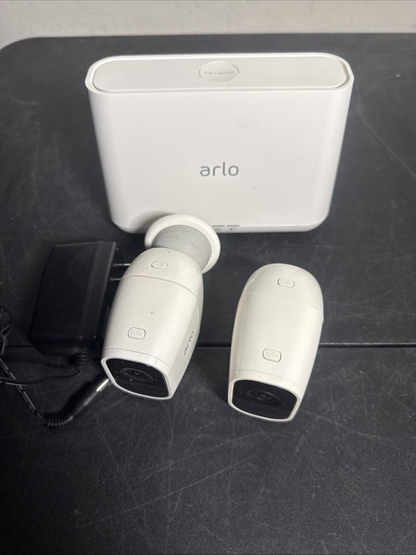 Netgear Arlo Pro 2 VMC4030P 1080p HD Add-On Wireless Camera w/ Battery & Base gallery