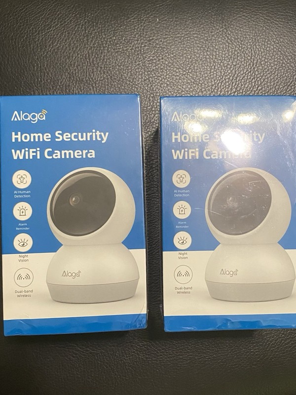 2 NewAlaga 2K Security Camera WiFi 360° Pan Human Pet Motion AI Detection gallery