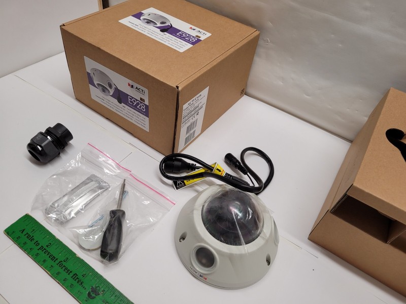 ACTi E928 3MP Outdoor Mini Dome Camera w Adaptive IR Superior WDR Fixed Lens gallery