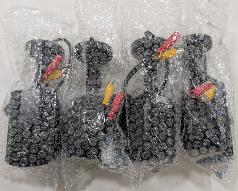 Lot Of 4 Q-See QM9901B 1000TVL Indoor / Outdoor Bullet Color Cameras gallery