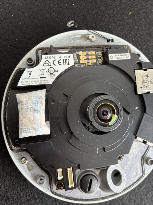 Avigilon 12.0-H4F-DO1-IR Fisheye Dome Surveillance Camera (Scuffed Dome & Lens) gallery