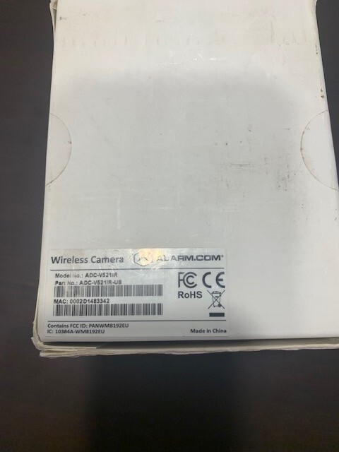 Alarm.com ADC-V521IR Wireless IP Camera with Night Vision Factory sealed gallery