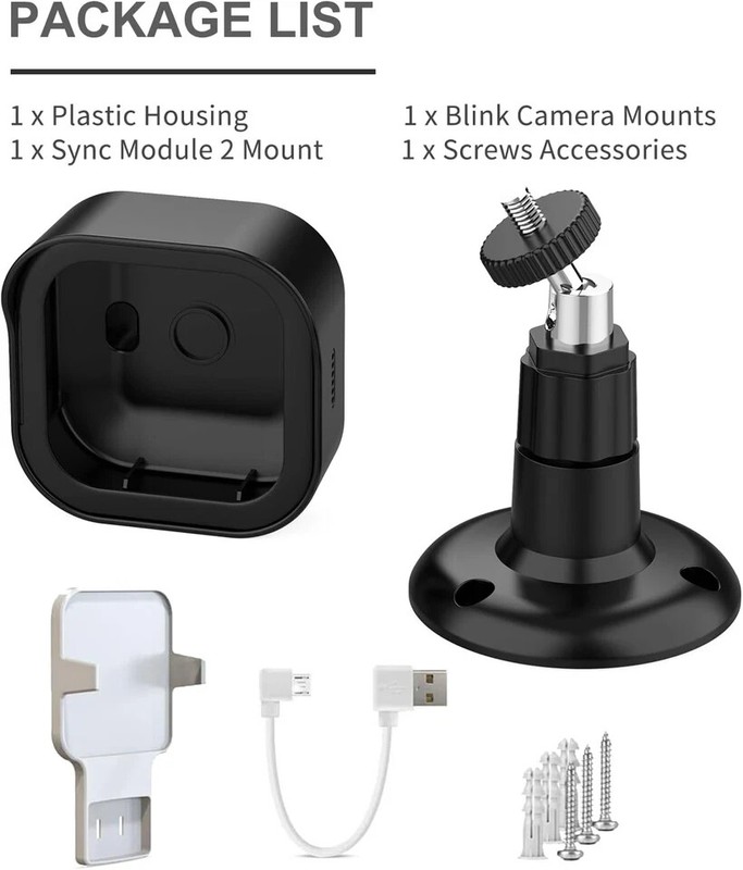 Blink Outdoor 4Th Gen Camera Mount, 1 Pack Weatherproof Protective Housing and 3 gallery