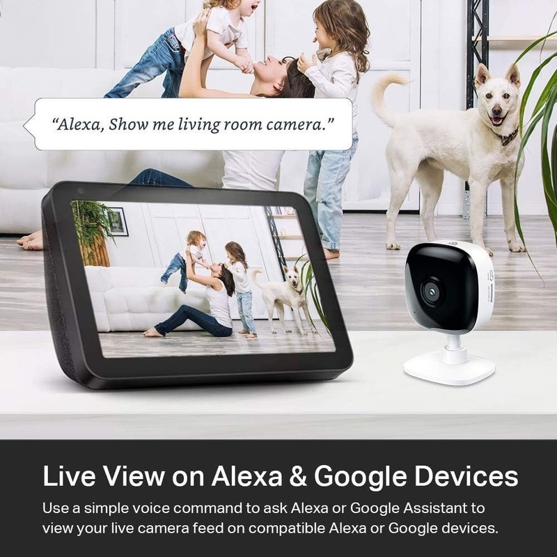 Kasa EC60 Smart Security Camera Two-Way Audio 1080p HD Indoor for Baby Monitor gallery