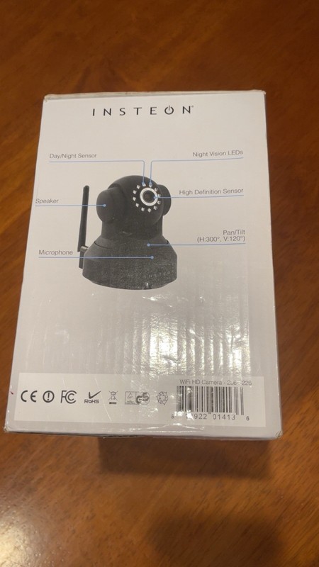 Insteon Wifi Camera