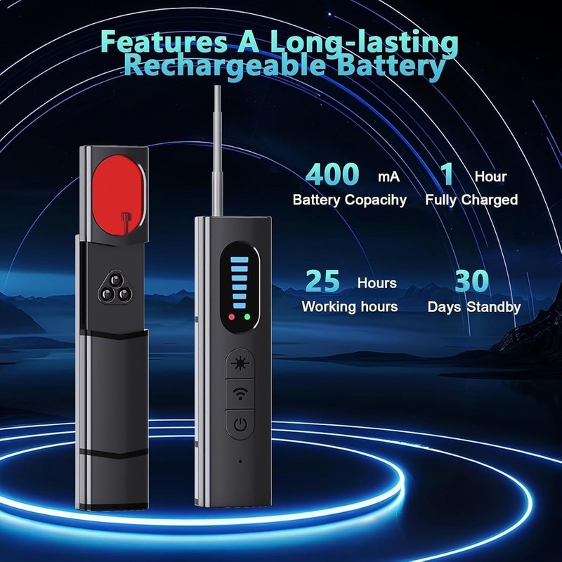 Hidden Camera Detectors,Spy Camera Finder,Portable Hidden Bug and Camera Dete... gallery