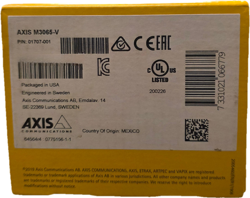 Axis M3065-V Network Camera gallery