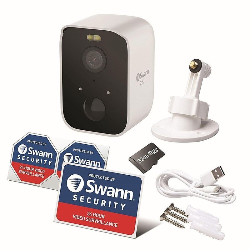 Swann CoreCam Wireless Security Camera, 1080P HD for Indoor/Outdoor Home, 2-Way