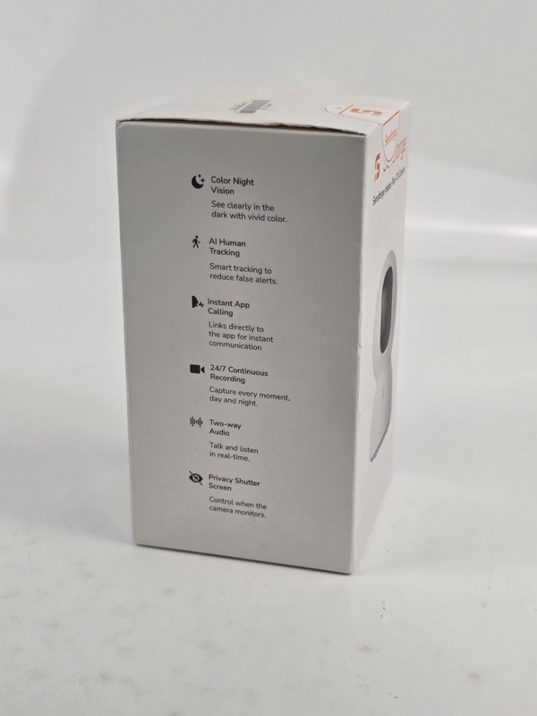 Sensforge Indoor Pan-Tilt Camera White New in Box gallery