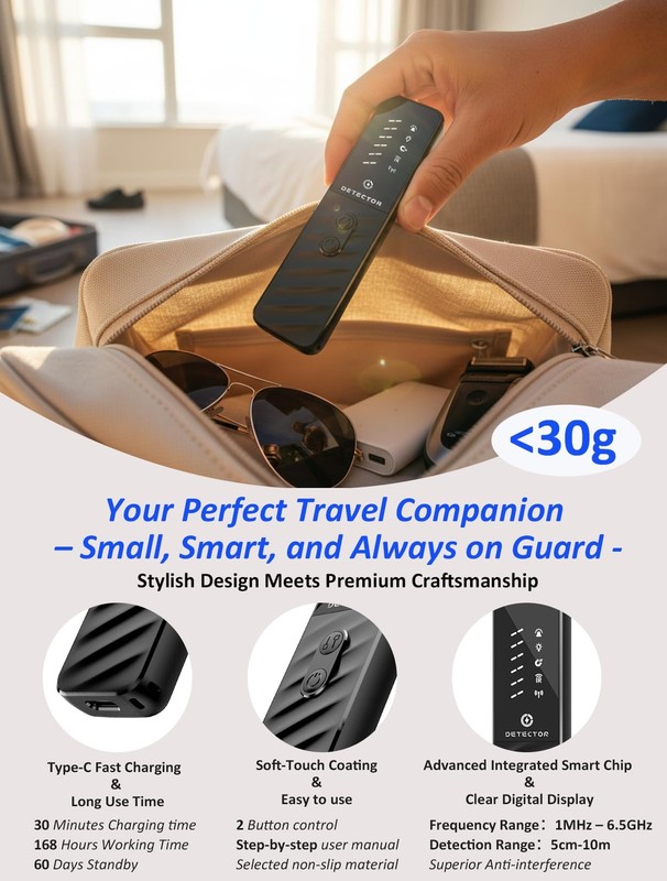 Hidden Camera Detectors, Anti Spy Bug Camera Finder & GPS Tracker Detector, A... gallery