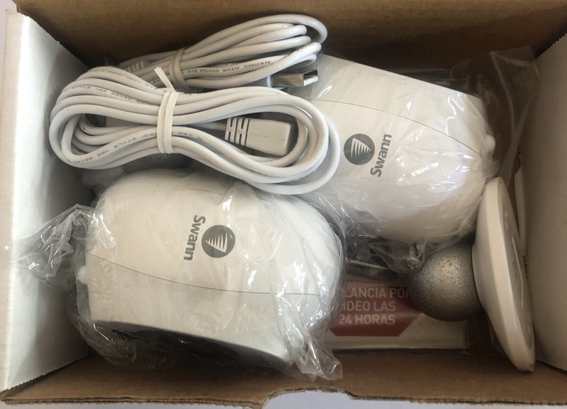 Swann SWWHD-INTCAMPK2-US Wireless Outdoor Bullet Security Camera 2 Pack