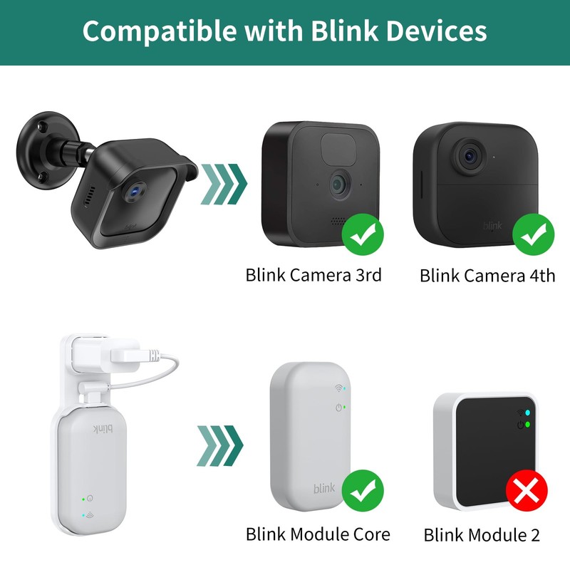 All-New Blink Outdoor Mount, 3Pack Weatherproof Protective Housing with 360° ... gallery