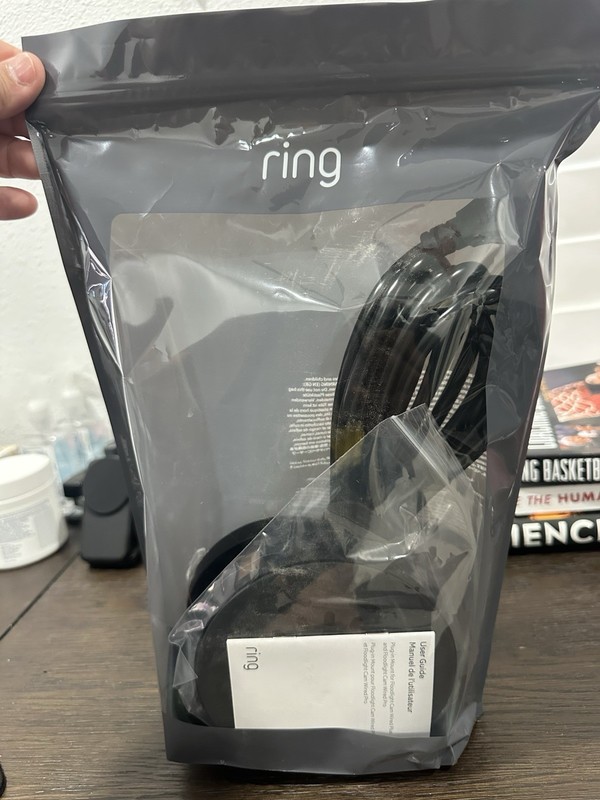 Ring Plug-In Mount for Floodlight Cams – Black