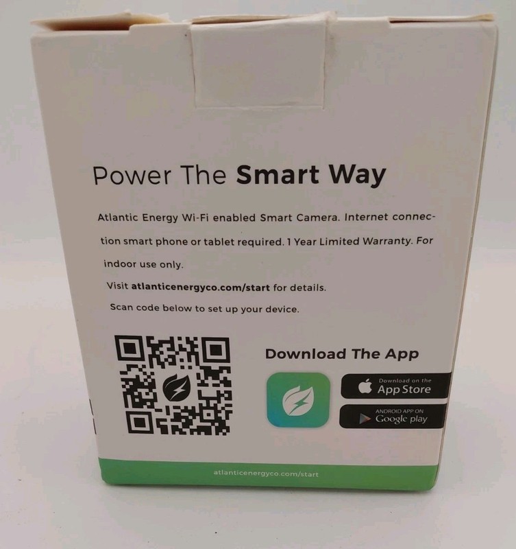 Smart Camera Mini 9 Atlantic Energy 1080p WI FI Enabled Wide Angle 2.9 mm Lens! gallery