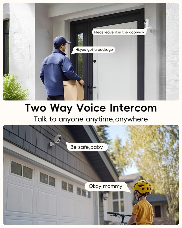 Security Cameras Wireless Outdoor with Magnetic Mount, No-Drill Installation,... gallery
