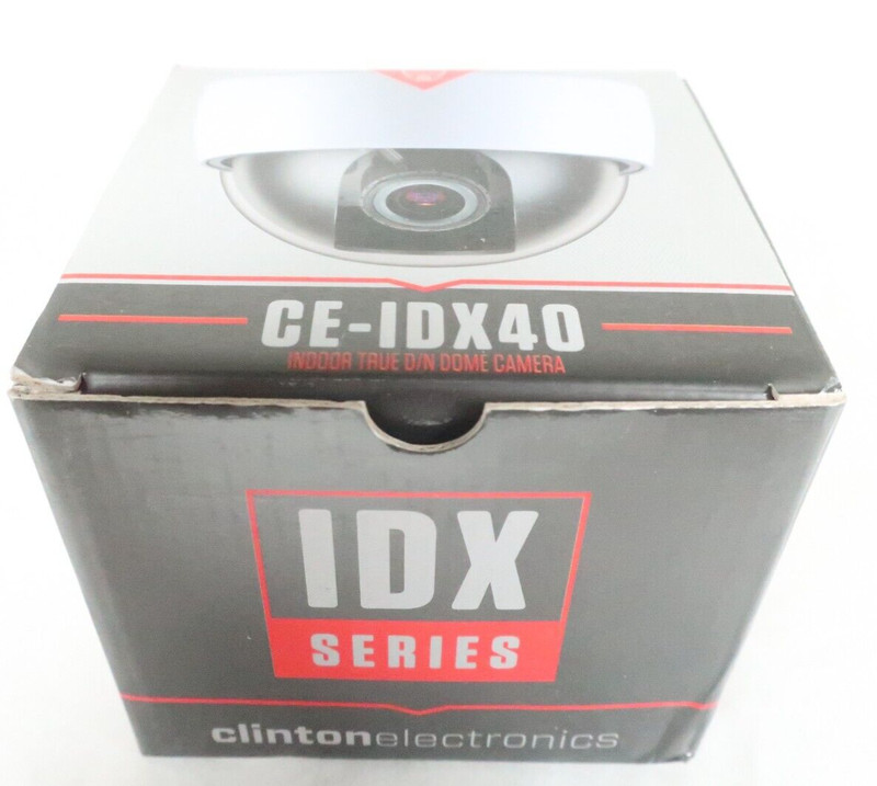 Clinton Electronics CE-IDX40 HD Analog Indoor True D/N Dome Camera NIB gallery