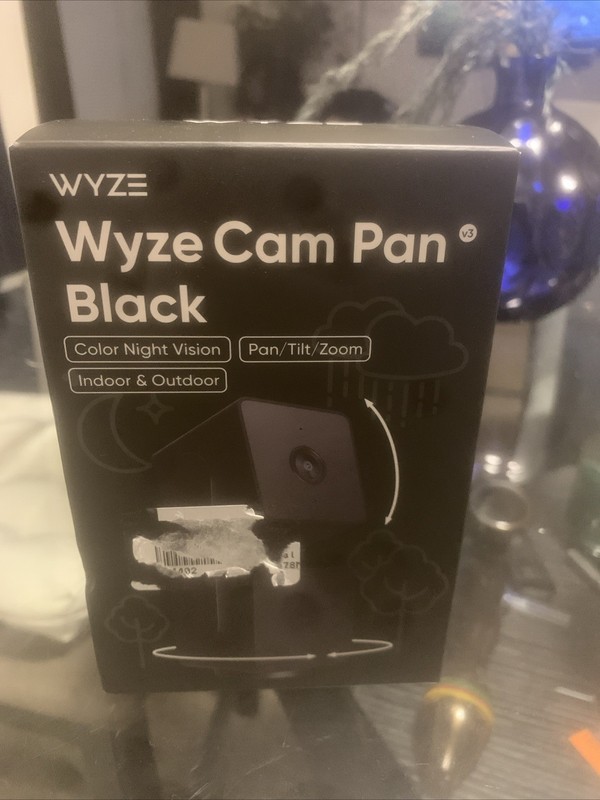 ✅ Wyze Cam Pan v3 Indoor/Outdoor Wifi 1080p Pan/Tilt/Zoom Security Camera Black✅