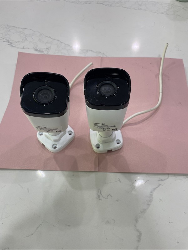 Lot of 2 Avertx Avx-Hd420ir 4mp Poe Ip Bullet Security Camera, Night Vision -