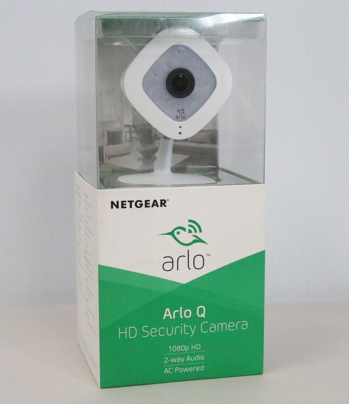 Arlo Q VMC3040-100NAS 1080p HD Wireless Security Camera with Audio Indoor NOB