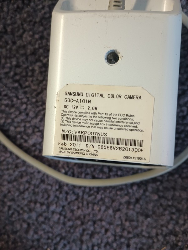 Samsung SOC-A101N SOCA101 Digital Color Security Camera Nomostang Deals gallery