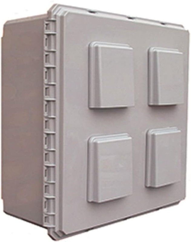 BW-FC242410-QT Mier NEMA Type 24" W x 24" H x 10" D Polycarbonate Enclosure