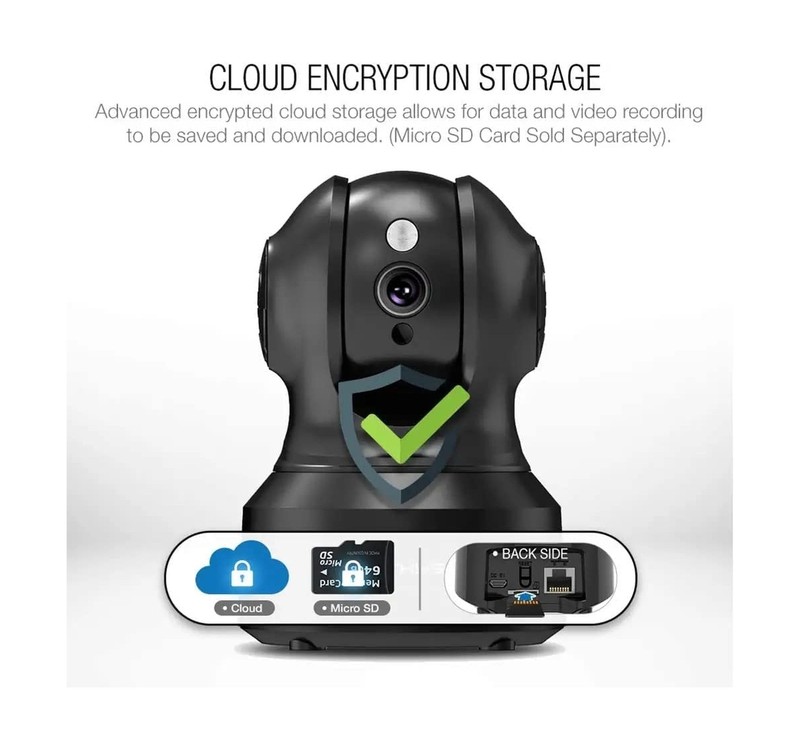 TETHYS Wireless Security Camera 1080P Indoor [Work with Alexa] Pan/Tilt WiFi ... gallery