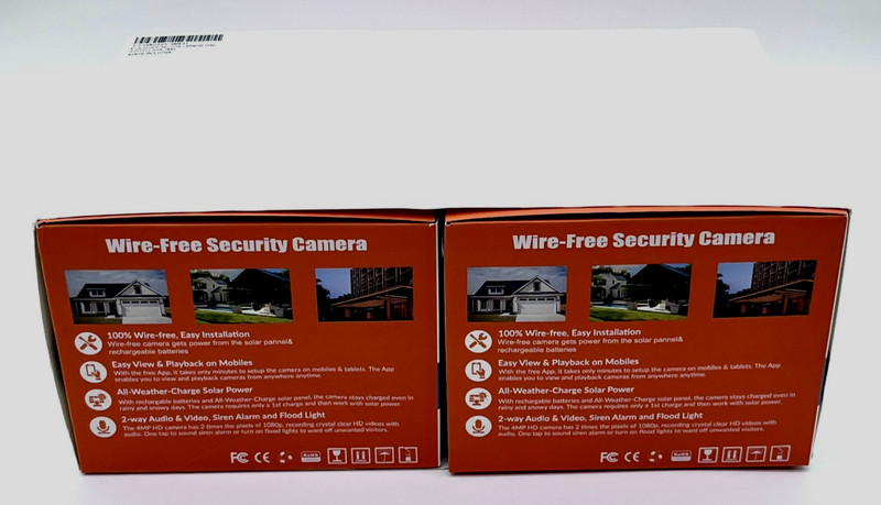 4MP PTZ Security Camera Solar Powered Wire Free Full HD gallery