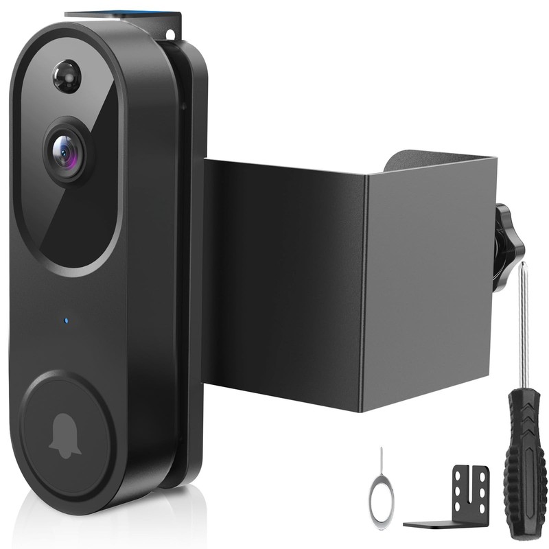 Anti-Theft Doorbell Mount No Drill with Orbitell/Reolink Video Doorbell, Adju…