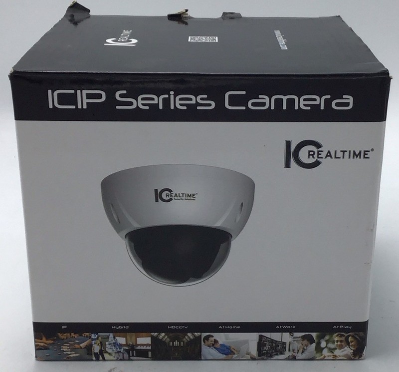 IC Realtime ICIP-D4732Z 4MP Motorized Varifocal Lens Vandal IR Dome Camera d932 gallery