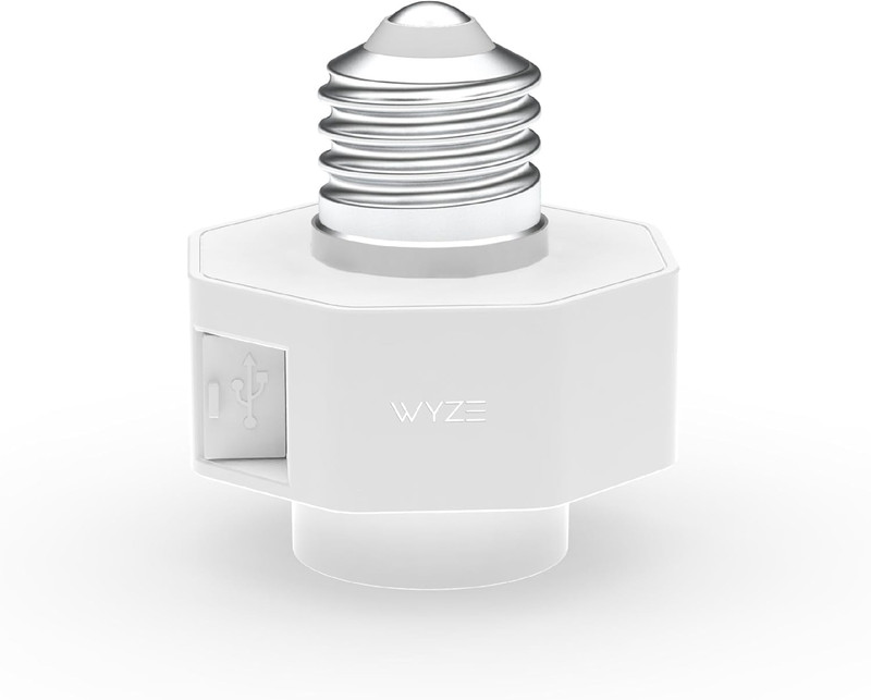 Lamp Socket Power Adapter for Cam V3/V4 (Camera Sold Separately)