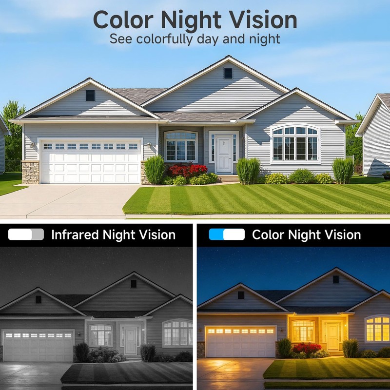 Solar Security Cameras Wireless Outdoor, 5G & 2.4G WiFi Cameras for Home Secu... gallery
