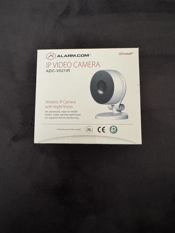 Alarm.com ADC-V521IR 1080P Indoor WiFi IP Video Camera w/ Night Vision