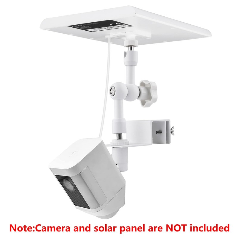 2-in-1 Gutter Mount for Solar Panel, Stick Up Cam Battery, Spotlight Cam and ... gallery