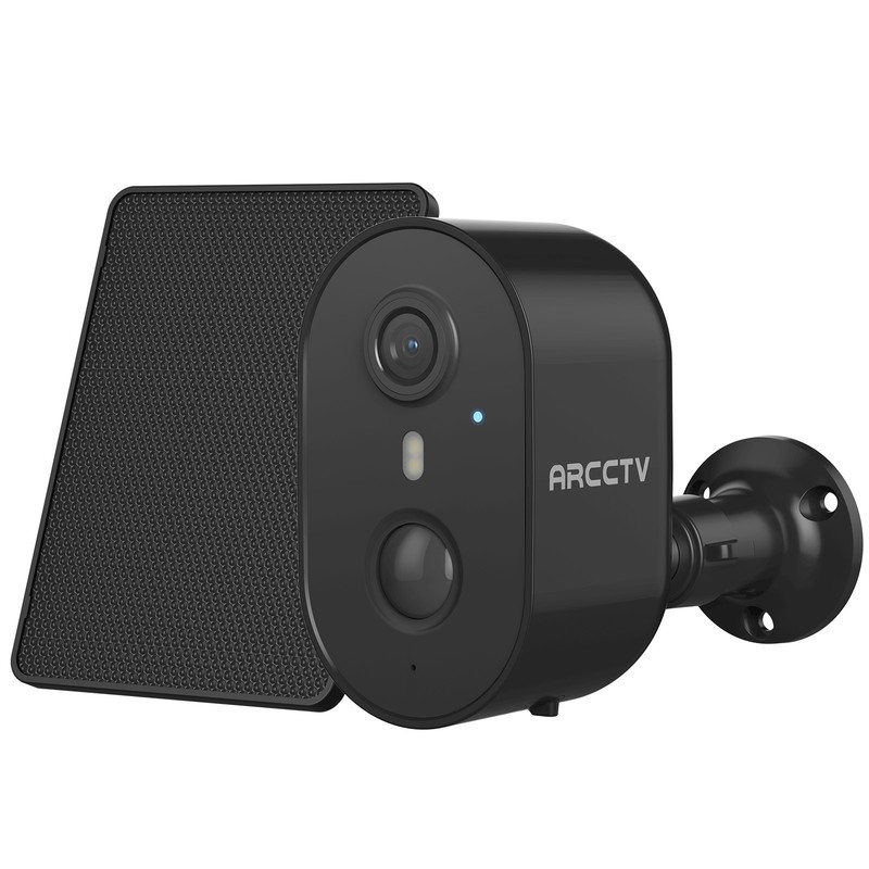 ARCCTV Wireless Solar Battery Security Camera Outdoor Home Audio IR Night Vision