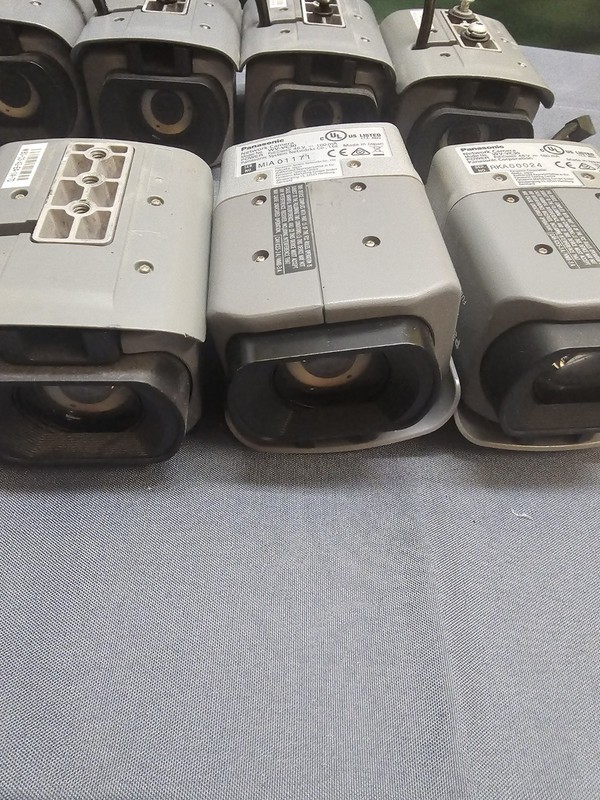 Lot of TEN Panasonic Arbitrator Full HD Network WV-VC30 Security Camera gallery