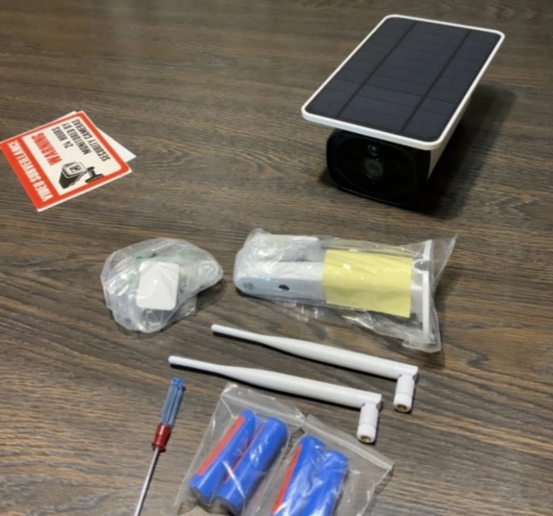 ENSTER Solar-Powered Wireless 1080P Motion Detect 2 Way Audio SMB-1 Outdoor Cam gallery