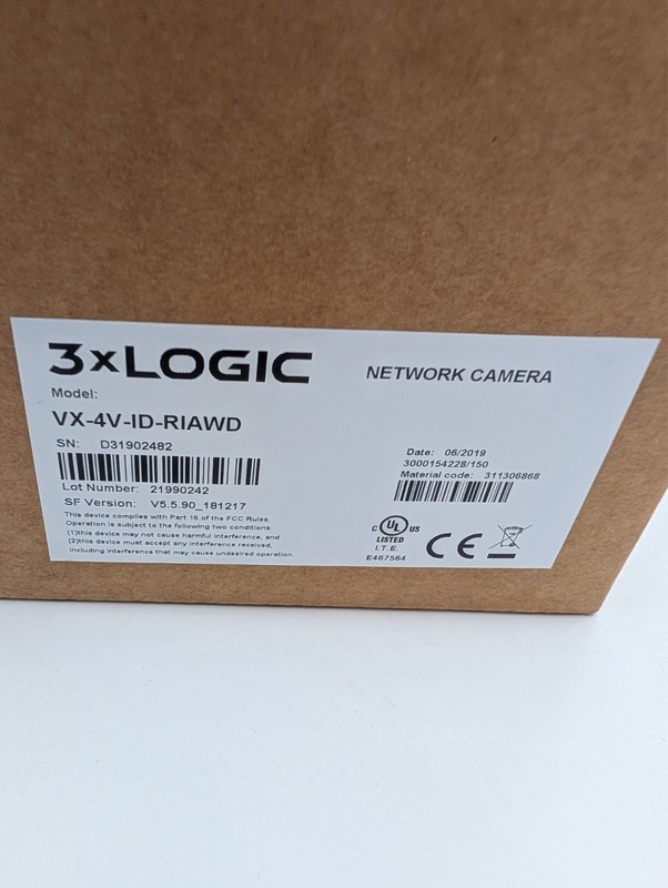 3XLogic IR POE Indoor Network IP 4MP Camera VX-4V-ID-RIAWD gallery