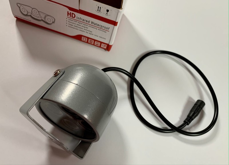 HD Camera Infrared Waterproof DSP Digital 4 LED Light New In Box Silver gallery