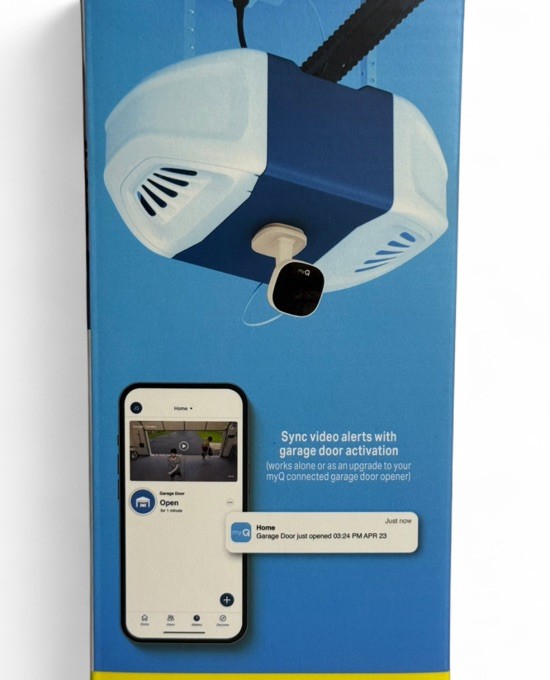 New myQ Smart Garage / Indoor HD 1080p Wi-Fi Security Camera sealed gallery